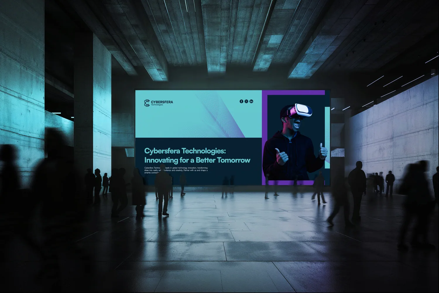 Cybersfera Technologies digital advertising display